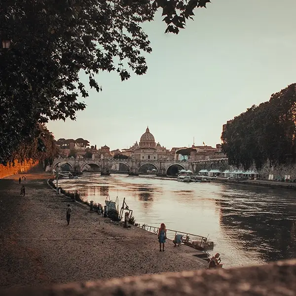 New Year's Eve in Central Rome