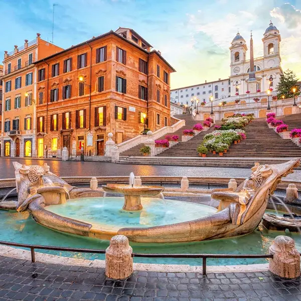 New Year's Eve in Piazza Di Spagna