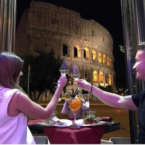 New Year's Eve at the Colosseum - Party at the Royal Art Cafe in Rome